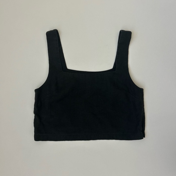 Saltwater LUXE Soleil Linen Crop Tank - Picture 3 of 7